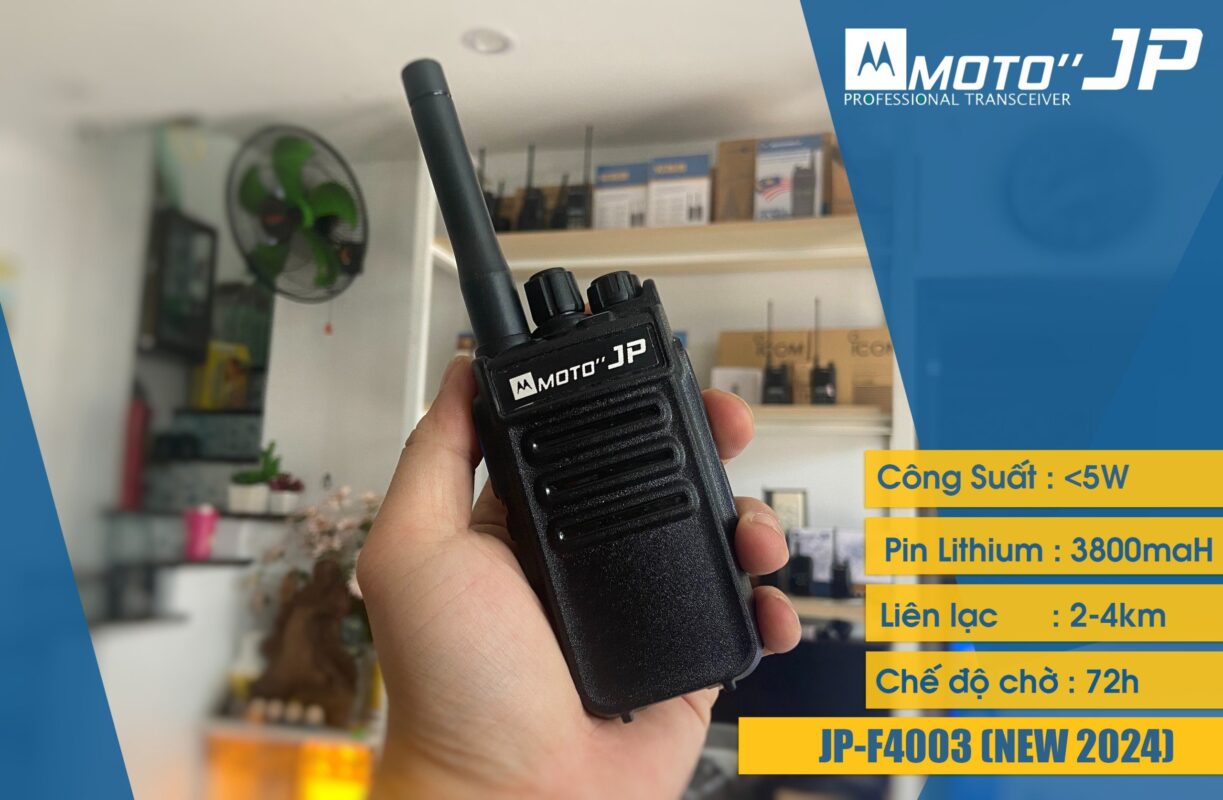 bộ đàm chính hãng tại Vinh - Nghệ An