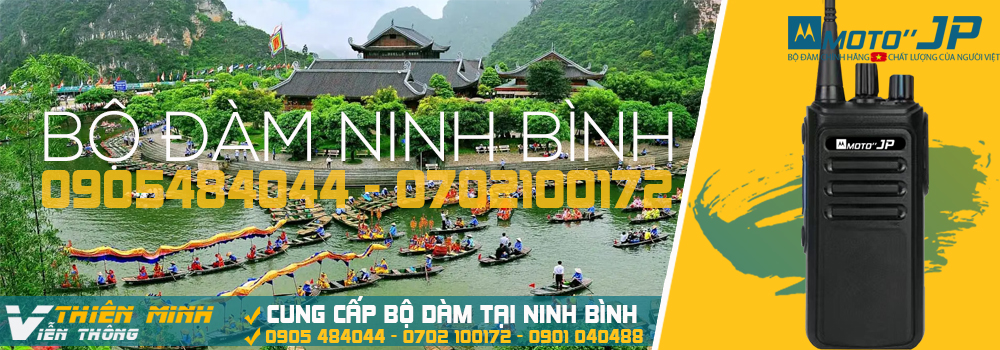 bộ đàm chính hãng tại NINH BÌNH