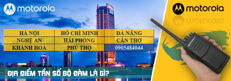 thủ tục và địa điểm đăng ký tần số bộ đàm