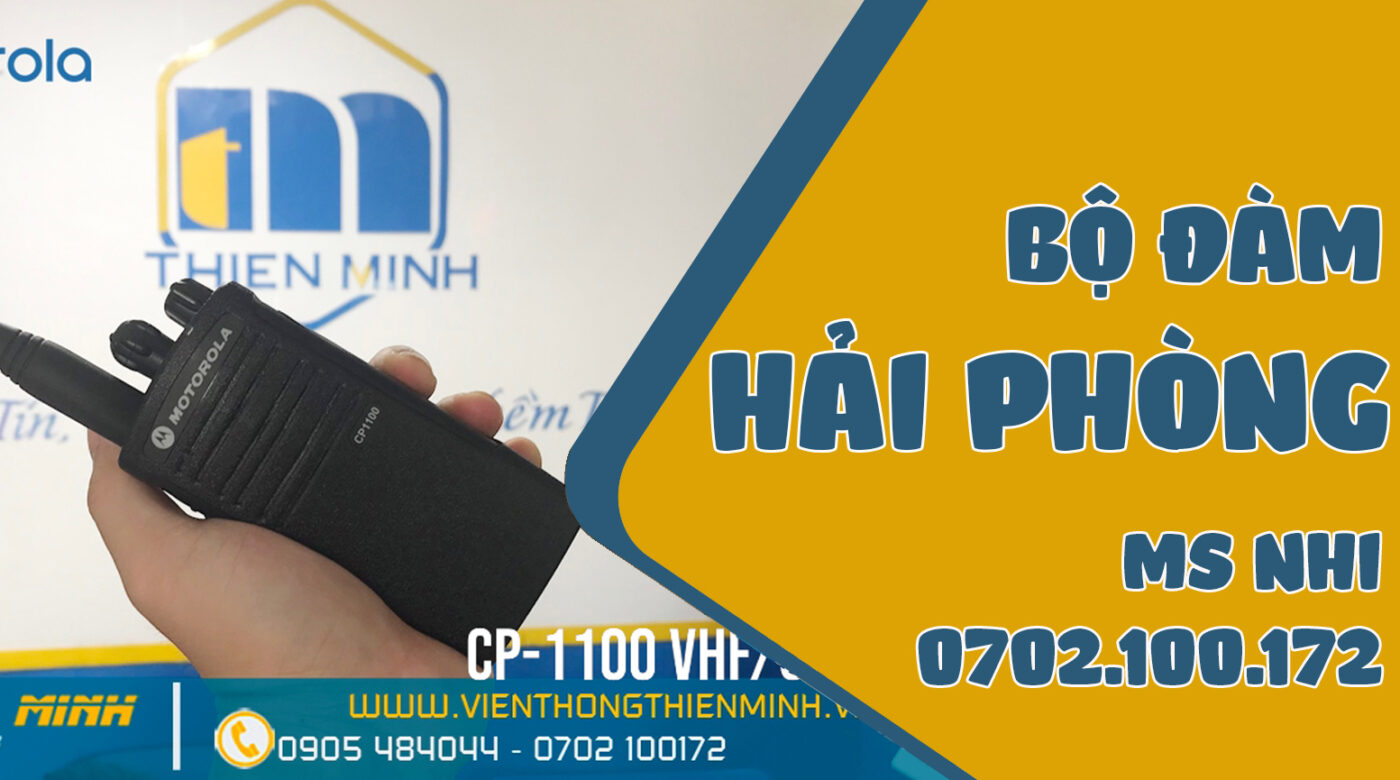 phân phối bộ đàm tại HẢI PHÒNG
