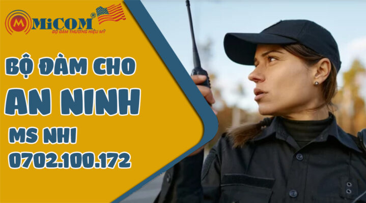 bộ đàm Micom dùng cho an ninh - bảo vệ
