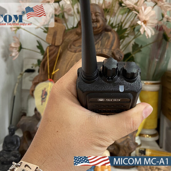 bộ đàm MICOM MC-A1V thương hiệu Mỹ, Công suất 5W
