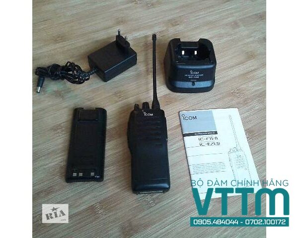 Bộ Đàm ICOM IC-F21 Cầm Tay Chính Hãng, Bền Bỉ, Liên Lạc Rõ Ràng