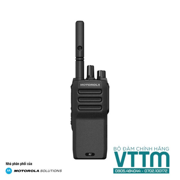 Motorola R2: Bộ đàm kỹ thuật số bền bỉ, liên lạc rõ ràng.
