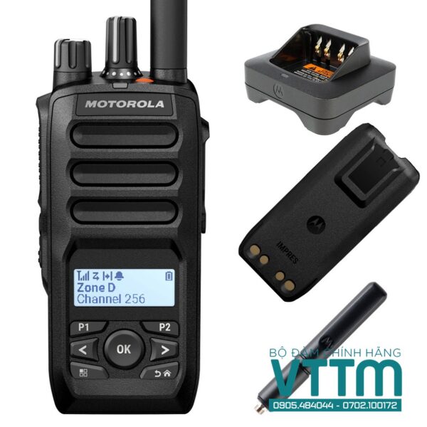 Bộ Đàm Kỹ Thuật Số Motorola R5 LKP Bền Bỉ, Liên Lạc Rõ Ràng