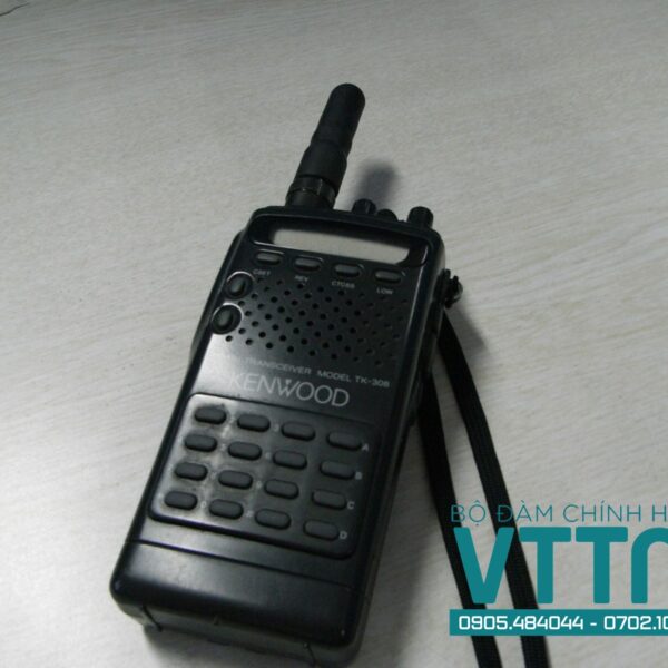 Bộ Đàm Kenwood TK-308 U1 - Sóng Khỏe, Pin Bền, Rõ Nét.