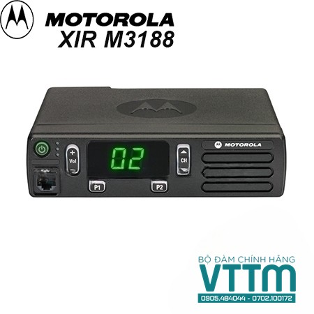 THIẾT BỊ BỘ ĐÀM MOTOROLA XI R M3188 VHF CHÍNH HÃNG