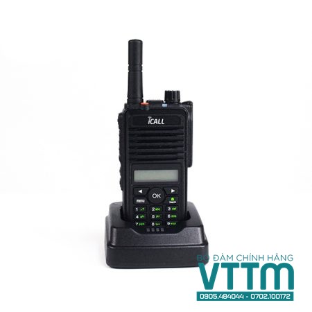 Máy bộ đàm iCall POC555 LTE chính hãng, liên lạc 4G toàn quốc