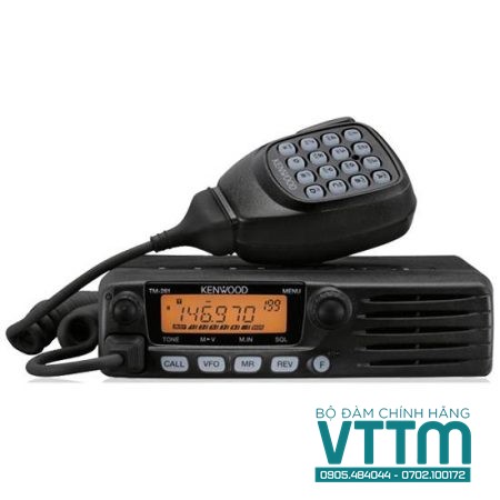 Kenwood TM-281A: Bộ Đàm Cố Định Mạnh Mẽ, Bền Bỉ Chính Hãng